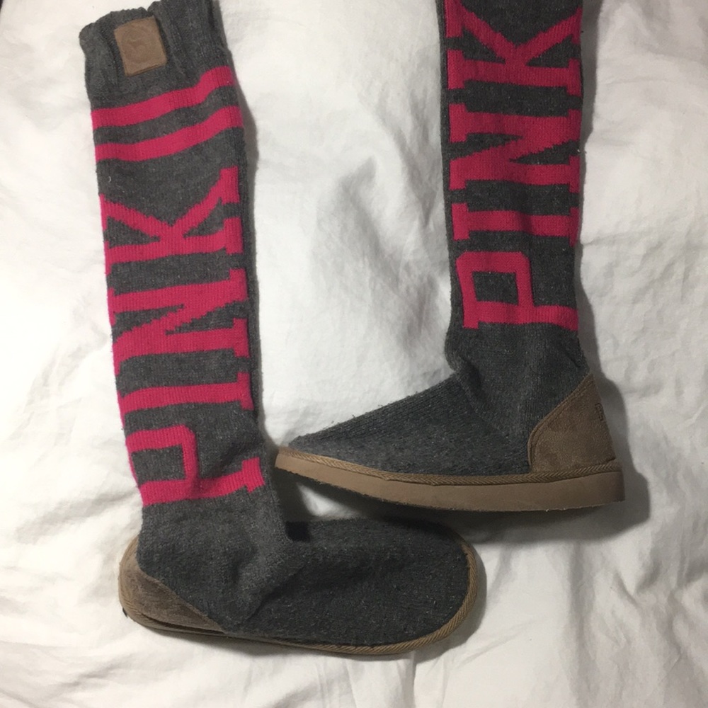 Love Pink Mukluks sweater boot